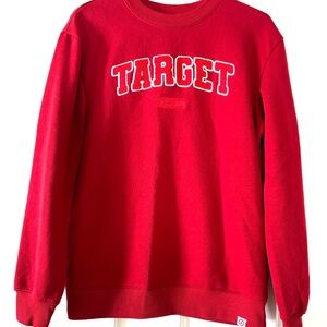 Target  Bold Red sweatshirt